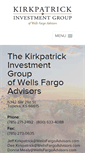 Mobile Screenshot of kirkpatrickinvestmentgroup.com